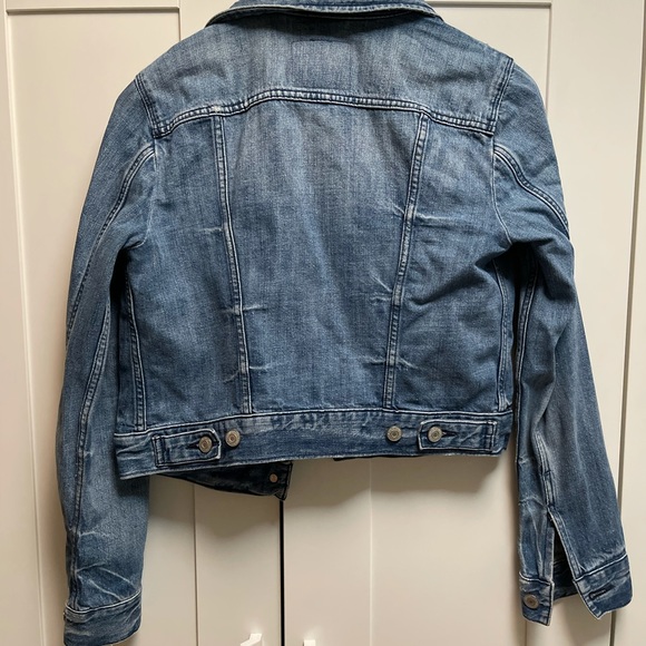 Women’s Levi’s Silver Tag original Denim button up Denim Western Jacket Small - Picture 11 of 13
